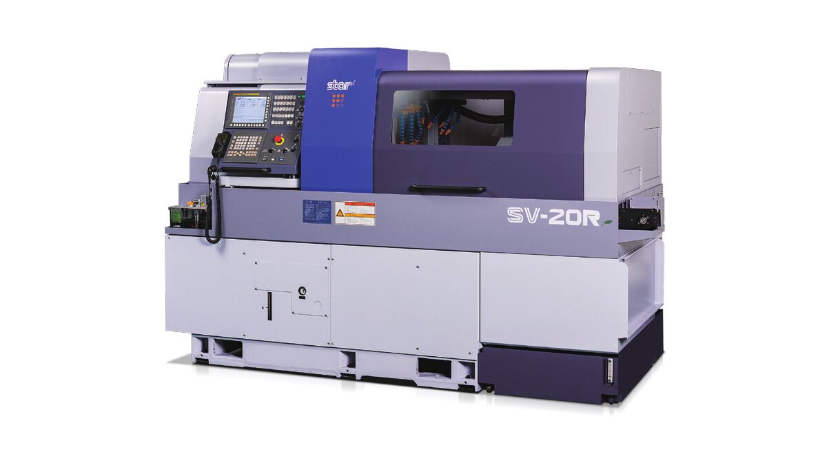スター精密のCNC自動旋盤 SV-20R