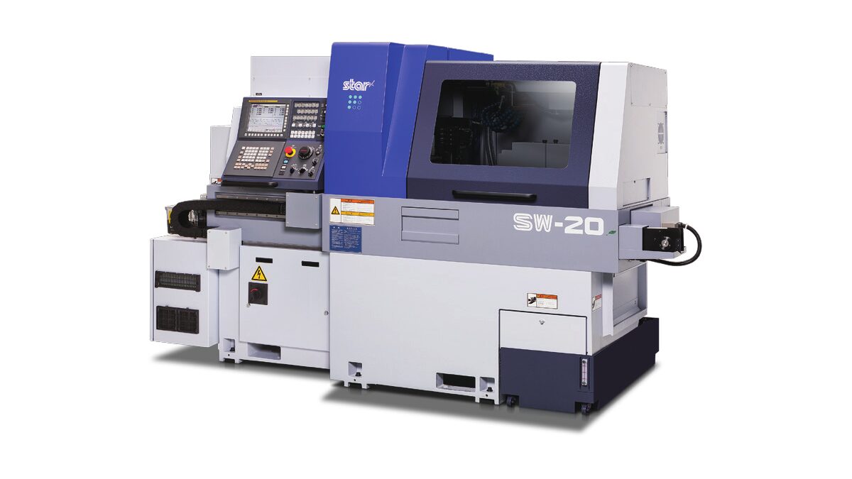 スター精密のスイス型CNC自動旋盤 SW-20